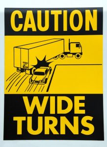truck wide turns