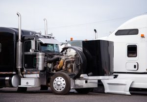 head on truck collision